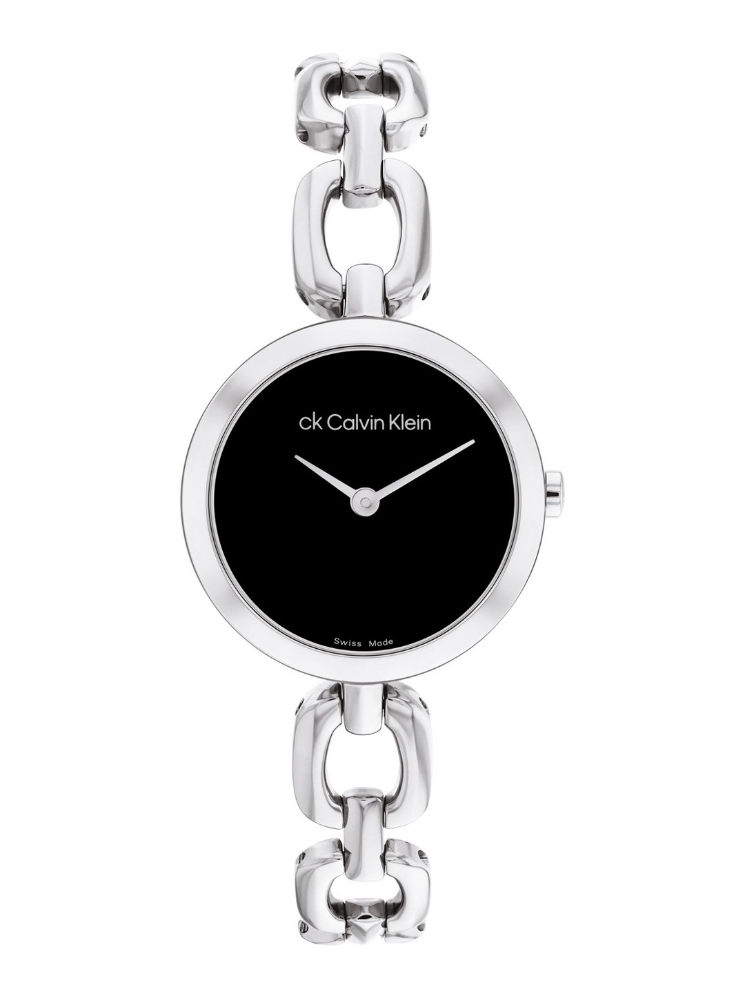 

Calvin Klein Women Swiss Jewelry Link Analogue Watch 25000005, Black