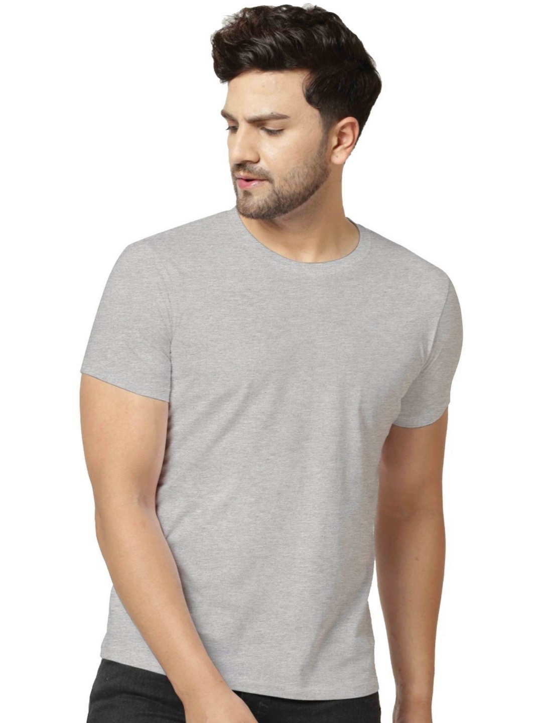 

London Hills Men T-shirt, Grey melange