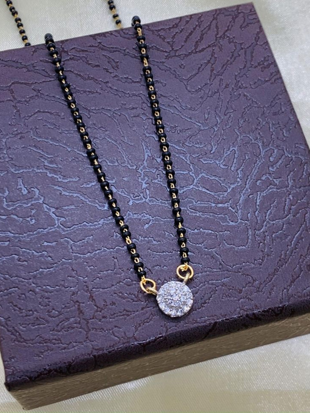 

Wynona Gold-Plated Mangalsutra