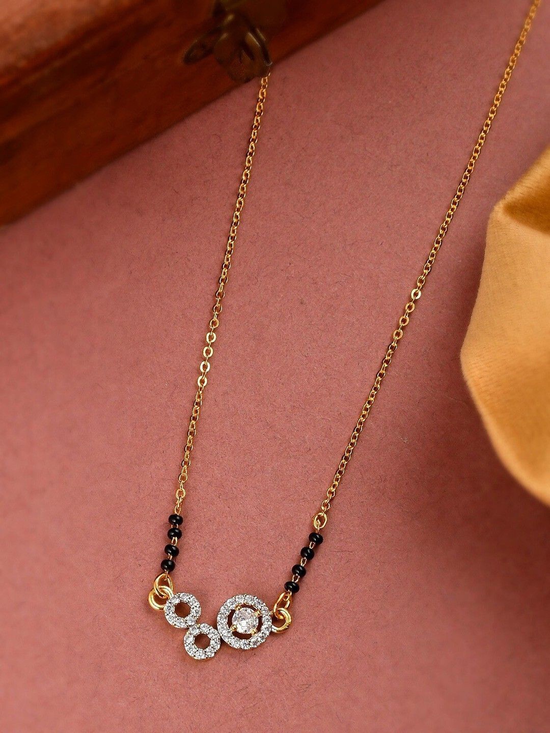 

Wynona Gold-Plated Mangalsutra
