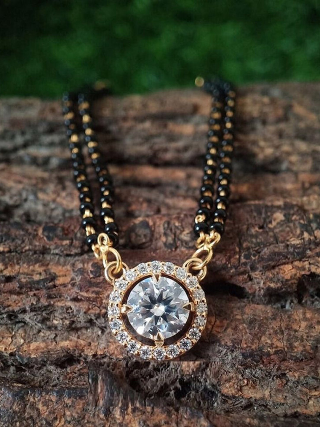 

Wynona Gold-Plated Mangalsutra