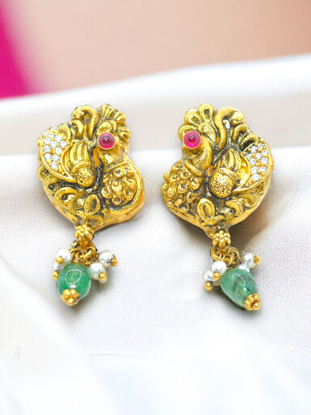 

Luxevogue Contemporary Drop Earrings, Yellow