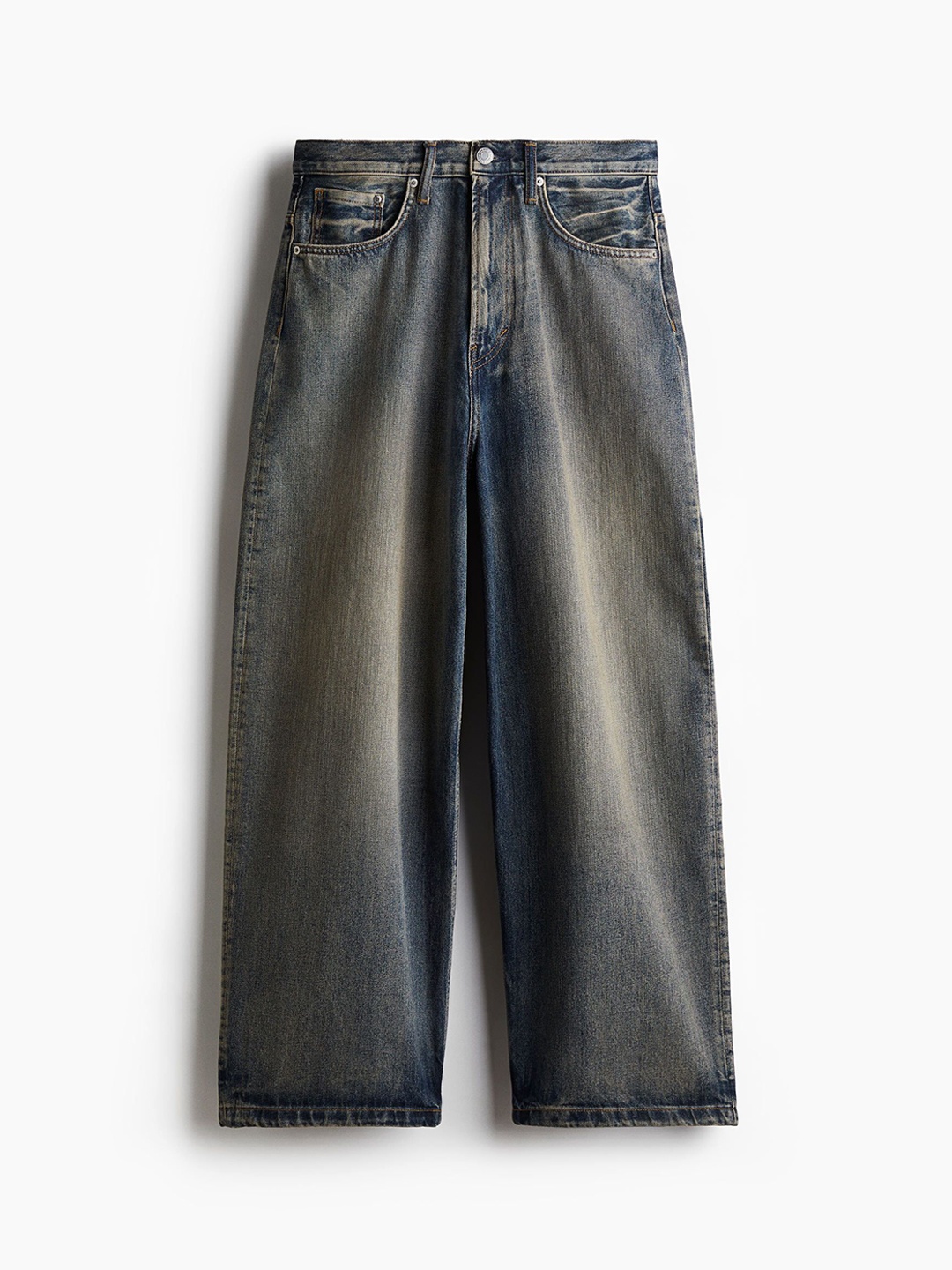 

H&M Super Baggy Jeans, Blue