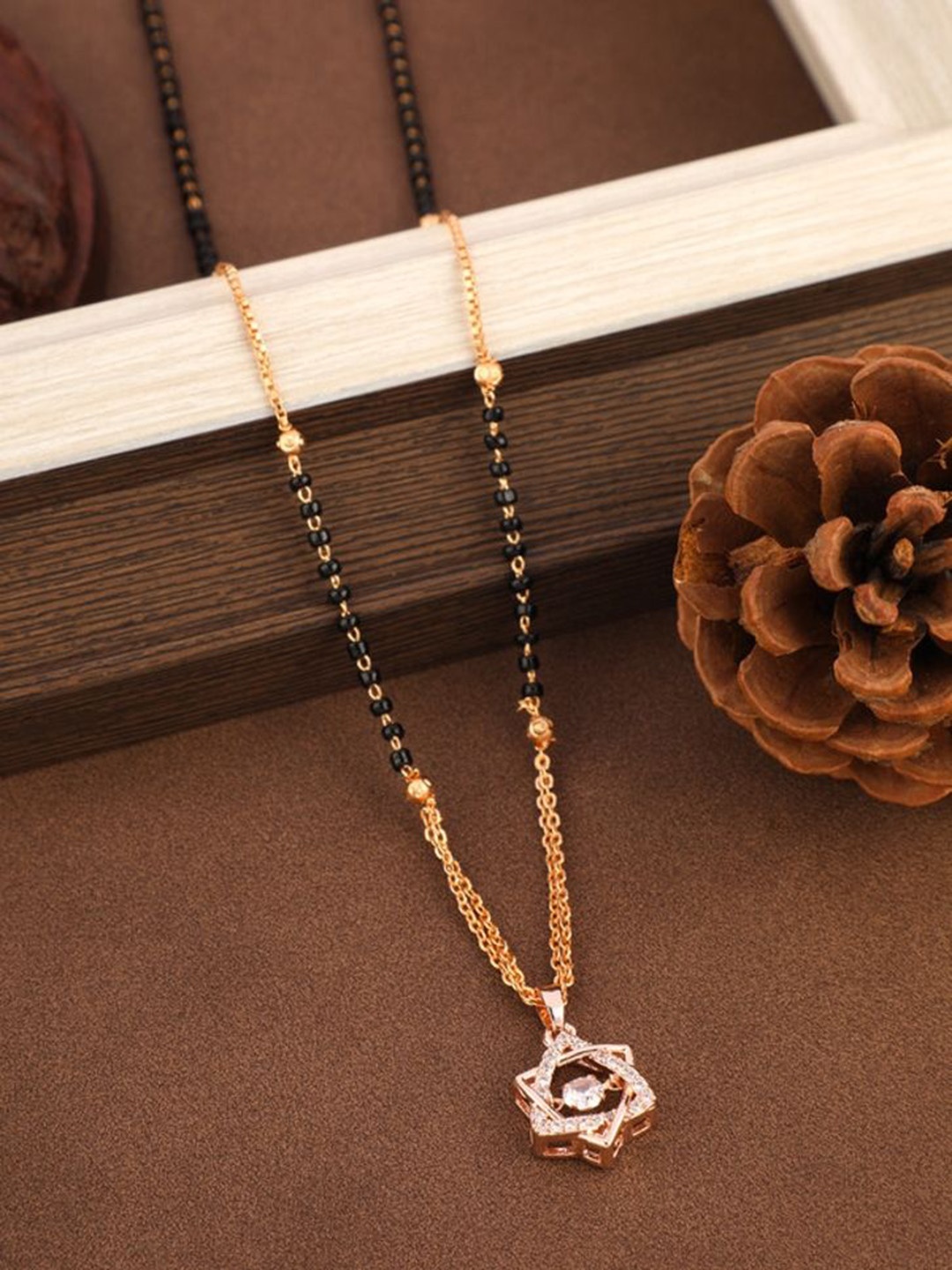 

Wynona Gold-Plated Mangalsutra