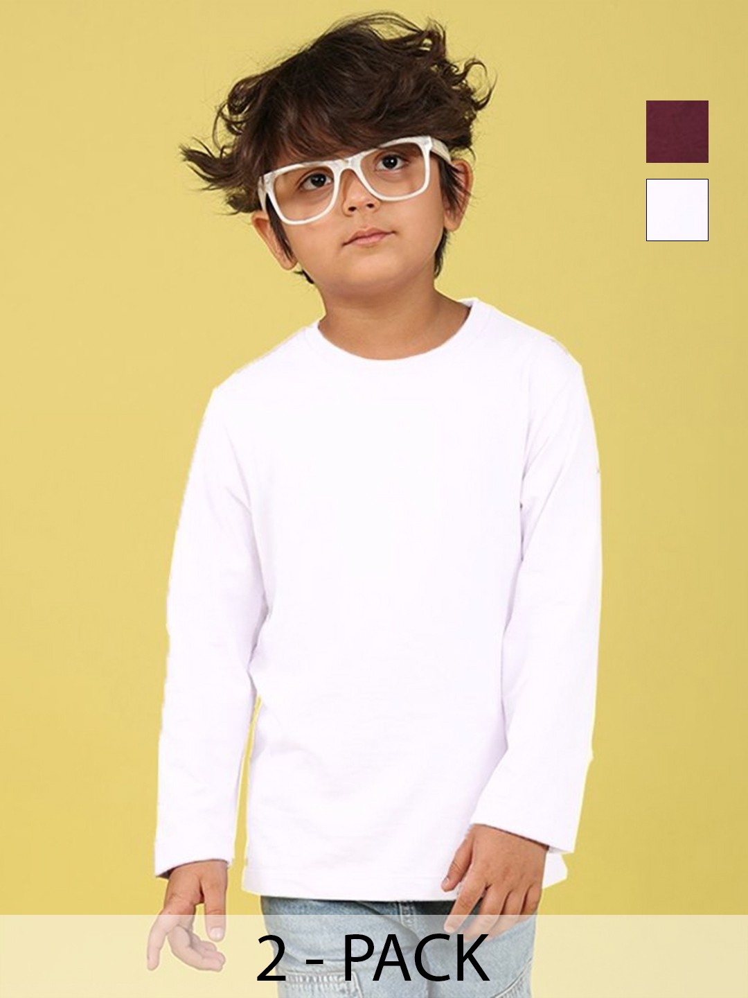 

NUSYL Boys 2 T-shirt, Multi