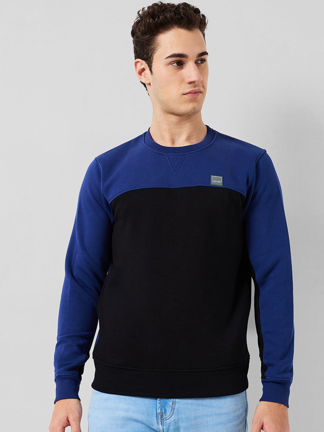 

ColorPlus Men Sweatshirt, Blue