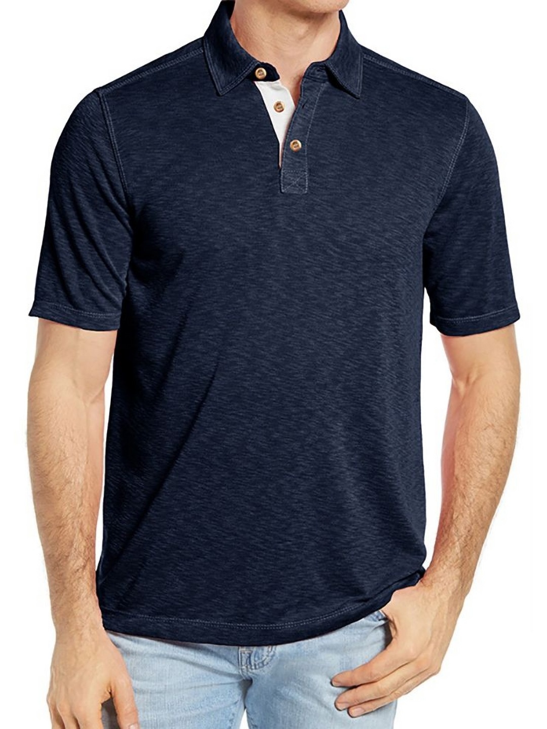 

StyleCast x Revolte Men Polo Collar T-shirt, Blue