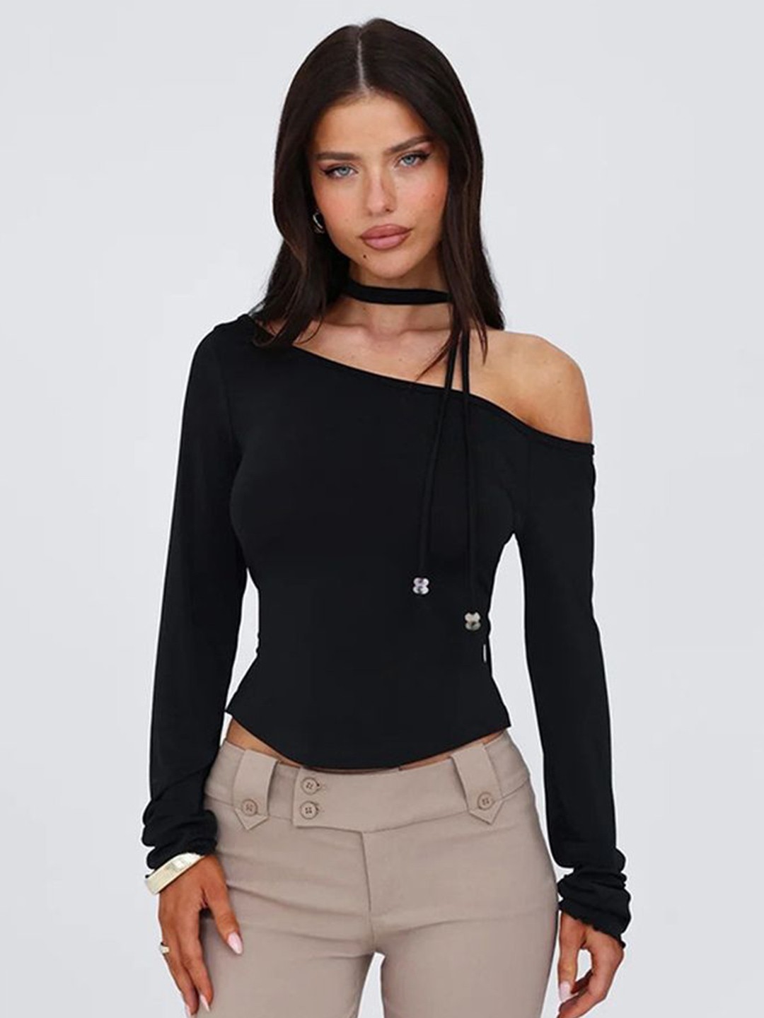

LULU & SKY Top, Black