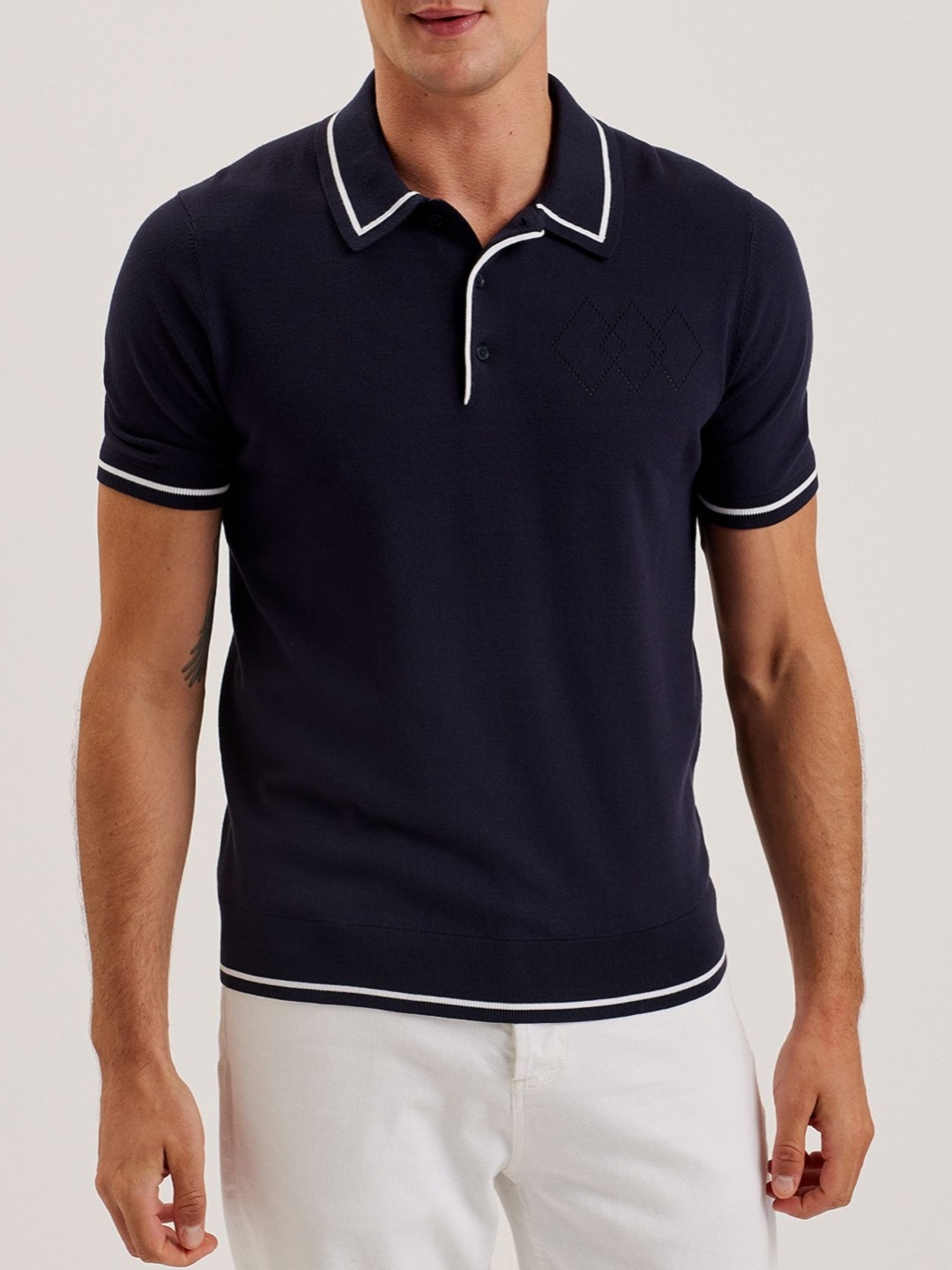 

Ted Baker Men Polo Collar Pockets T-shirt, Na