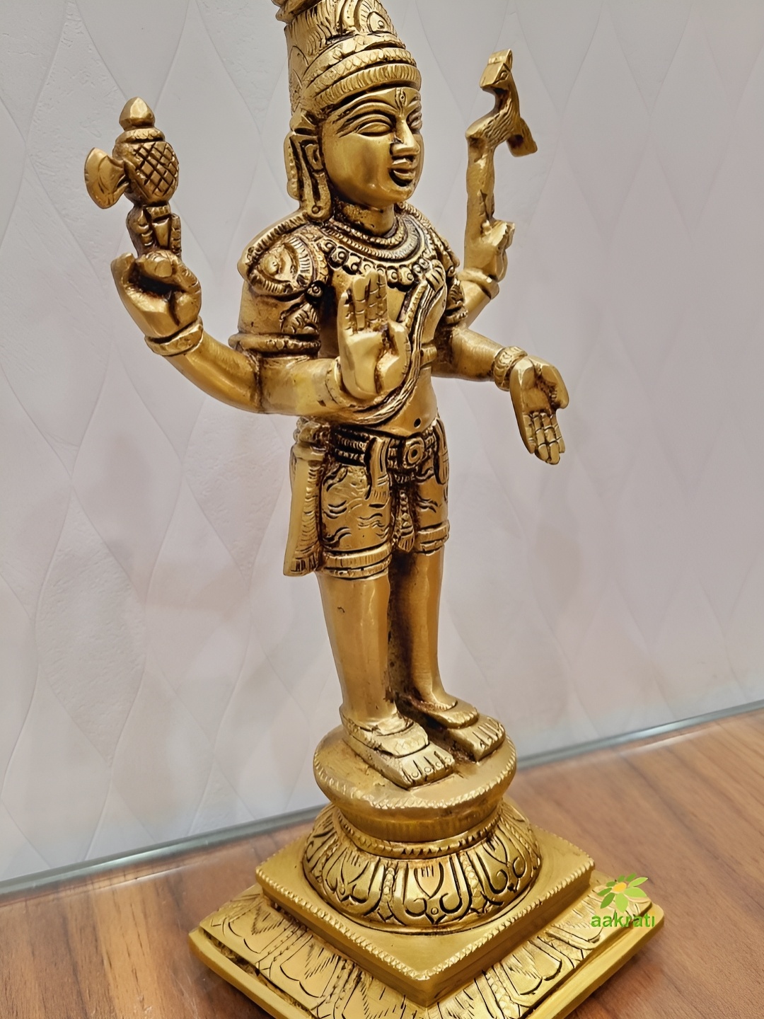 

Aakrati Gold-Toned Religious Idol Showpiece