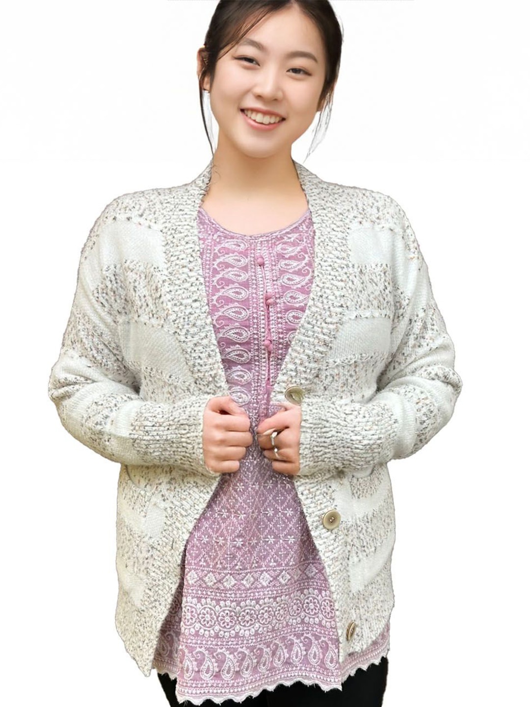 

StyleCast Women Abstract Printed Regular Top, Grey