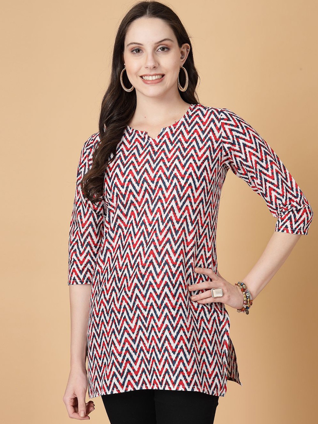 

God Bless Women Printed Kurta, Multi
