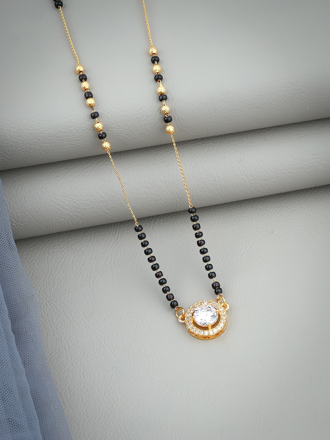 

Wynona Gold-Plated Mangalsutra