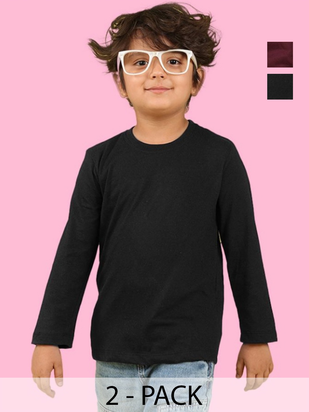 

NUSYL Boys 2 T-shirt, Multi