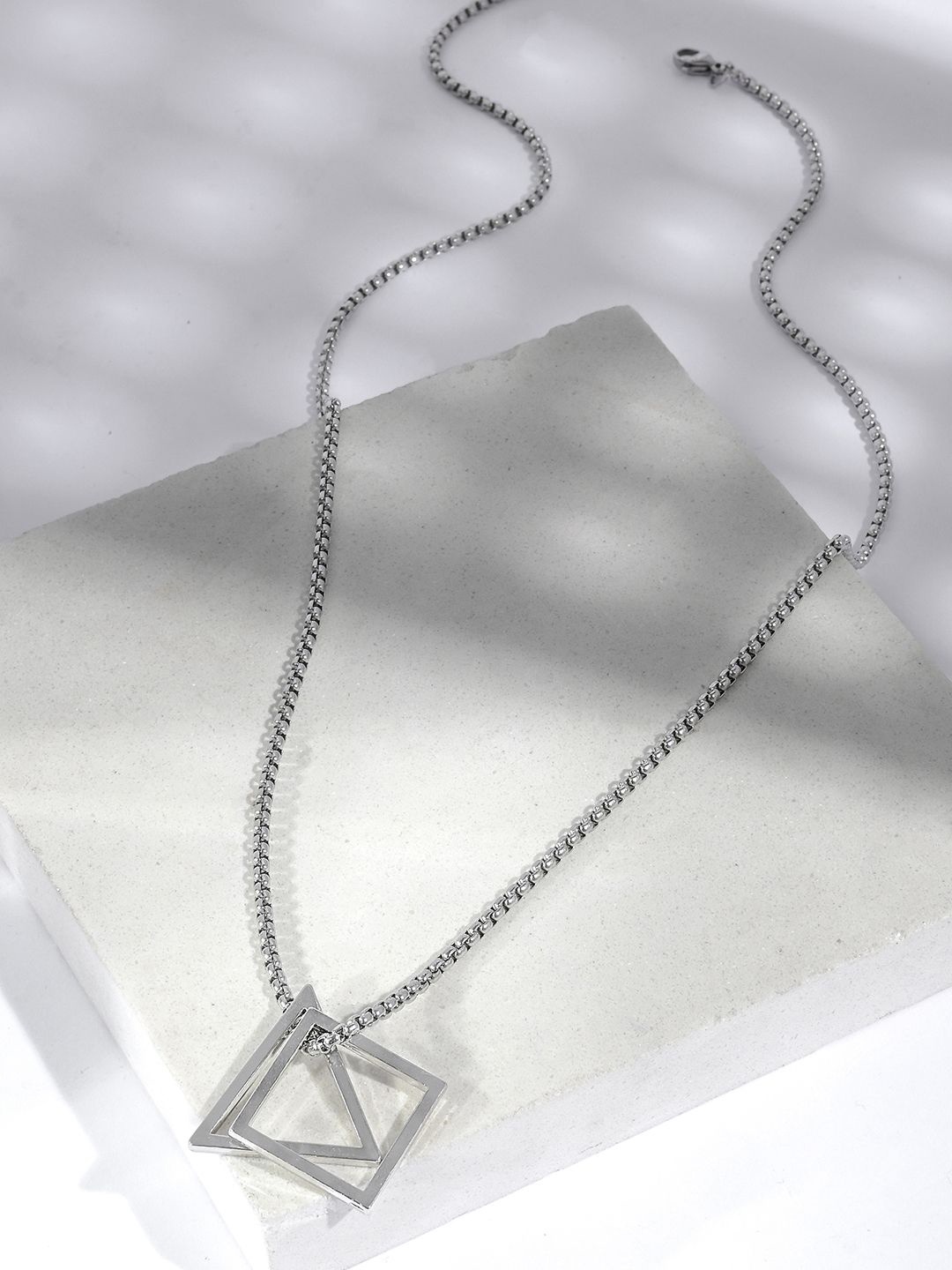 

JOKER & WITCH Silver-Plated Pendants with Chains