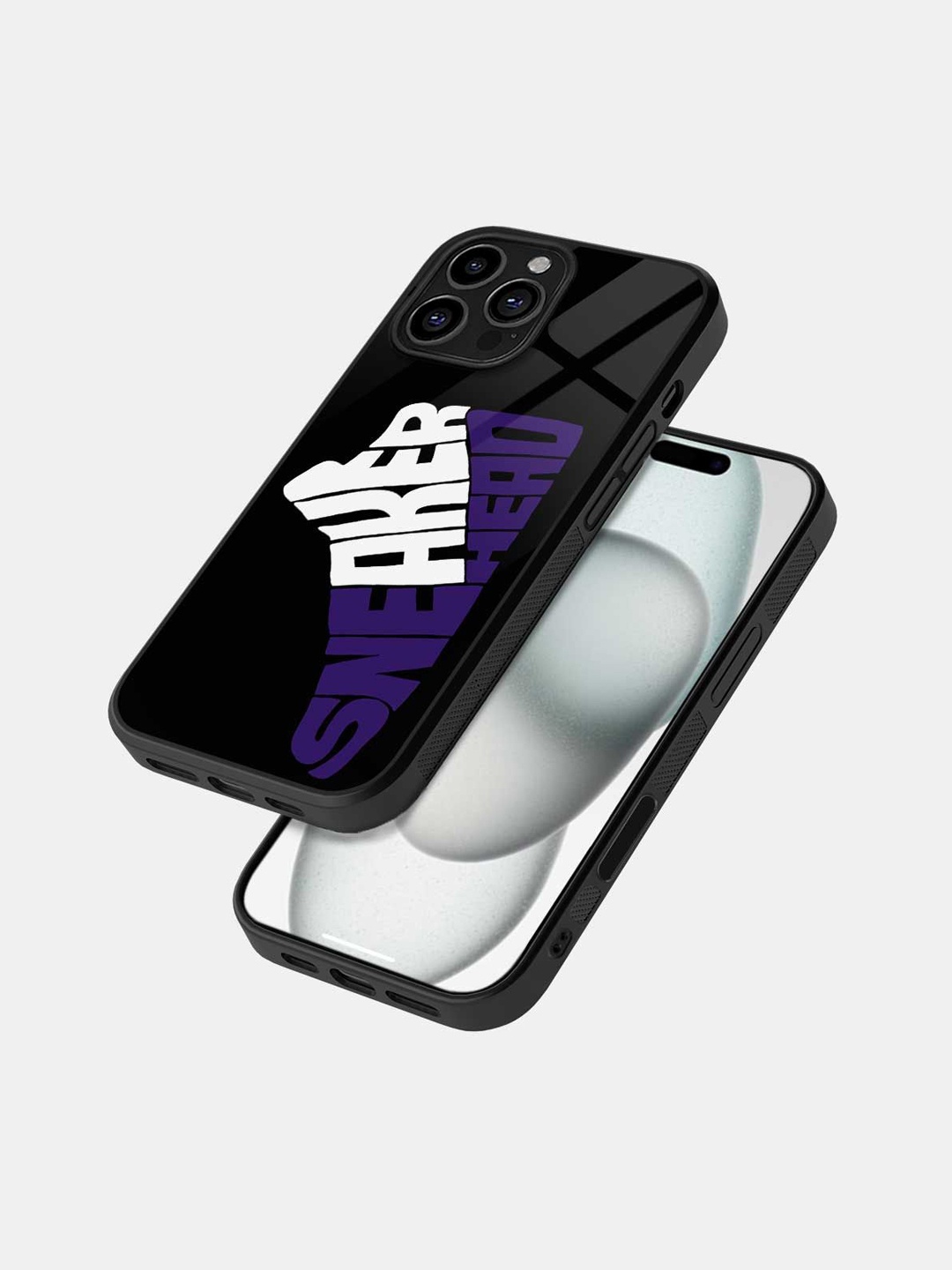 

macmerise Typography Printed iPhone 16 Pro Max Bumper Case Mobile Accessories, Black
