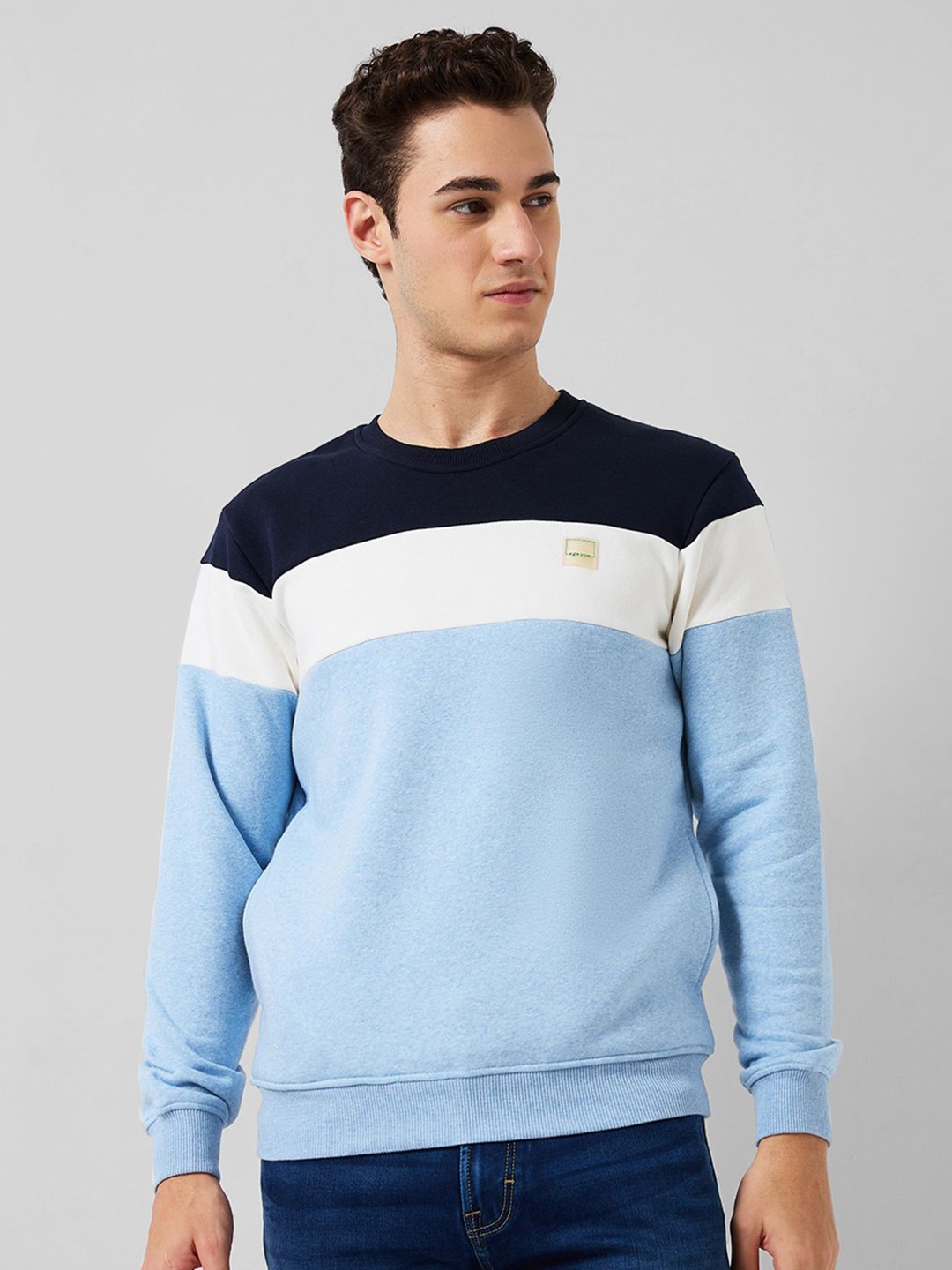 

ColorPlus Men Sweatshirt, Blue