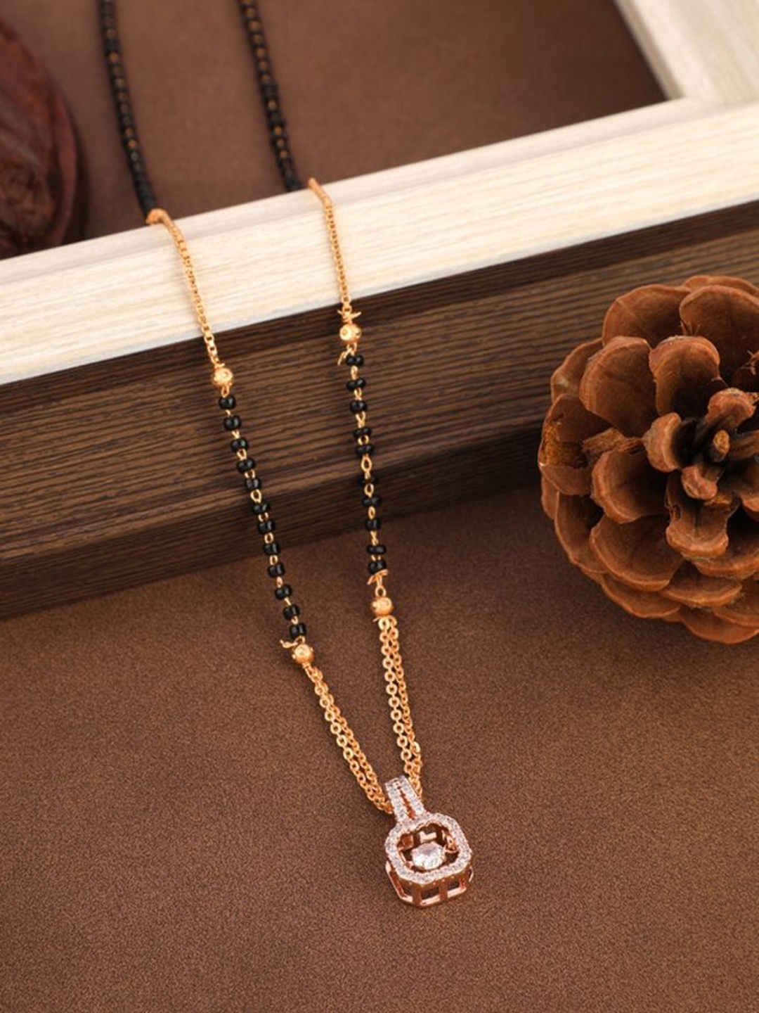 

Wynona Gold-Plated Mangalsutra