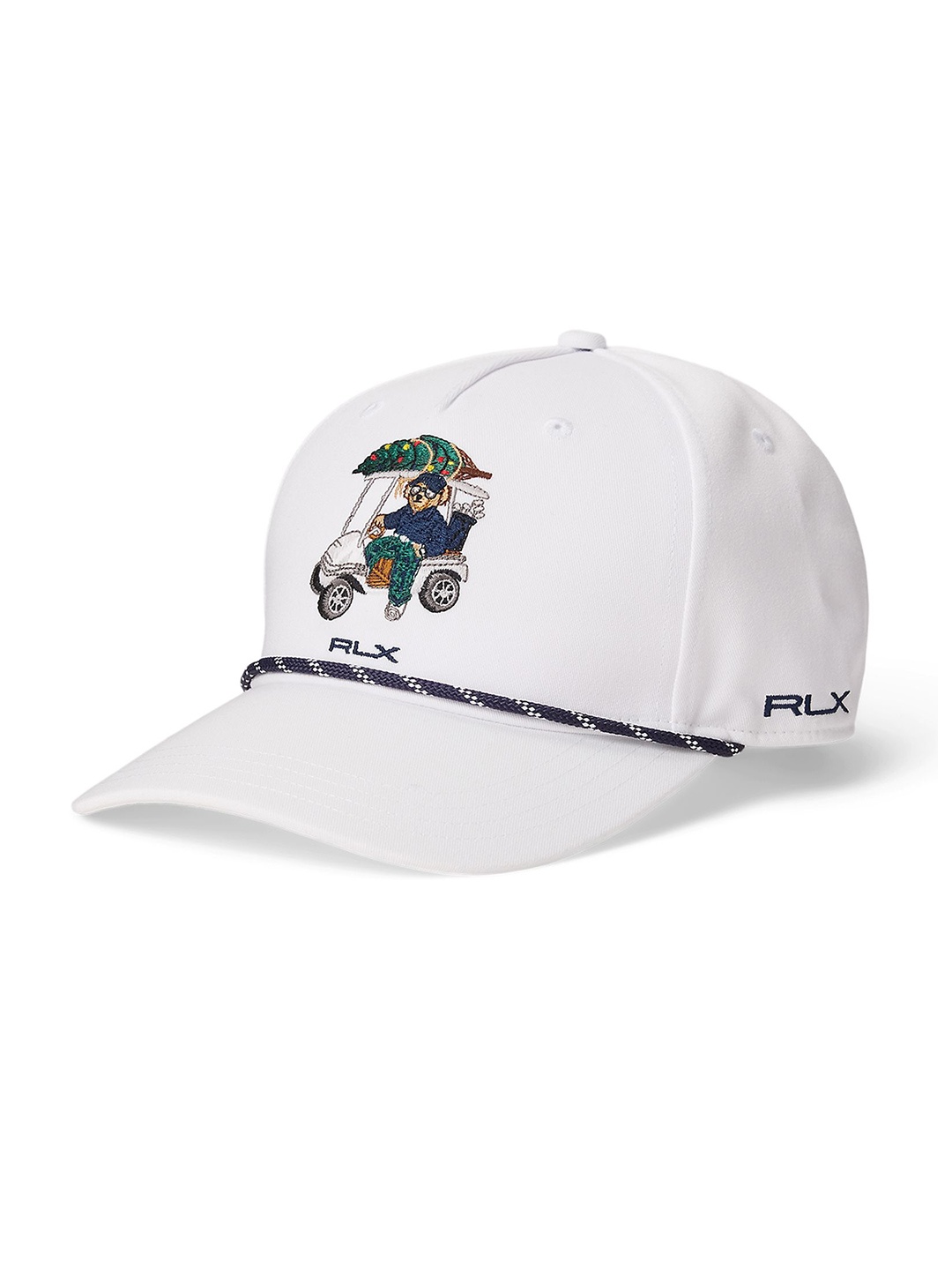 

Polo Ralph Lauren Men White Polo Bear Twill Sports Cap