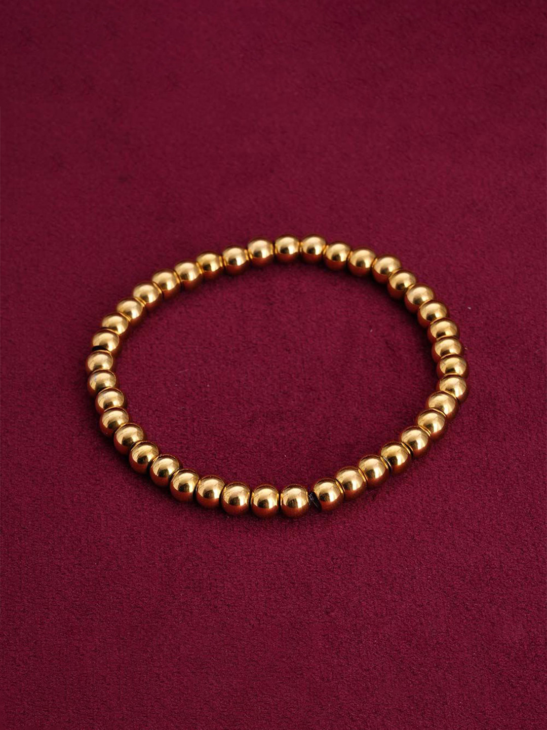 

PALMONAS Women Gold-Plated Wraparound Bracelet