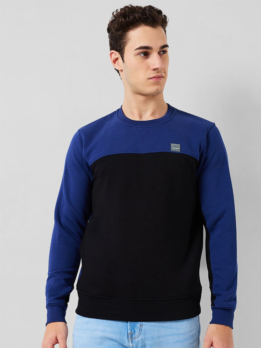 

ColorPlus Men Sweatshirt, Blue