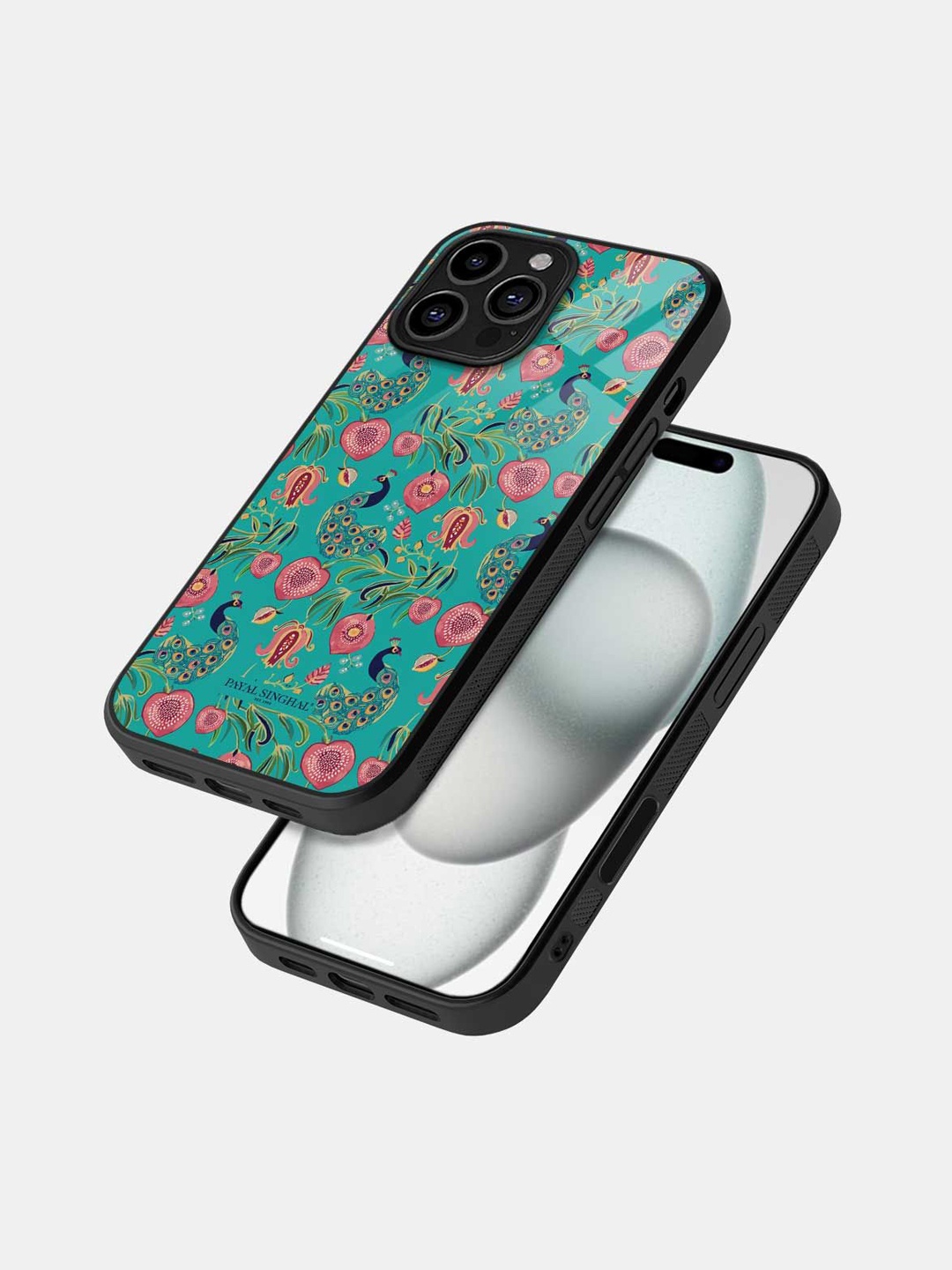 

macmerise iPhone 16 Pro Max Bumper Case Mobile Accessories, Black