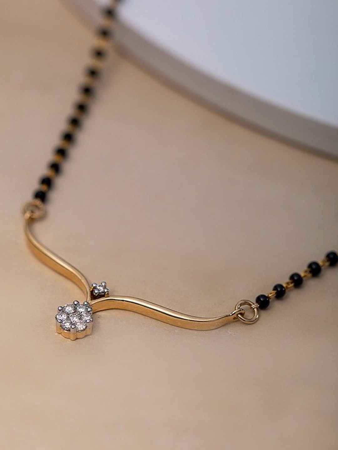 

Wynona Gold-Plated Mangalsutra