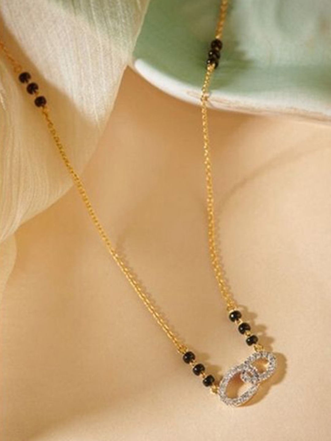 

Wynona Gold-Plated Mangalsutra