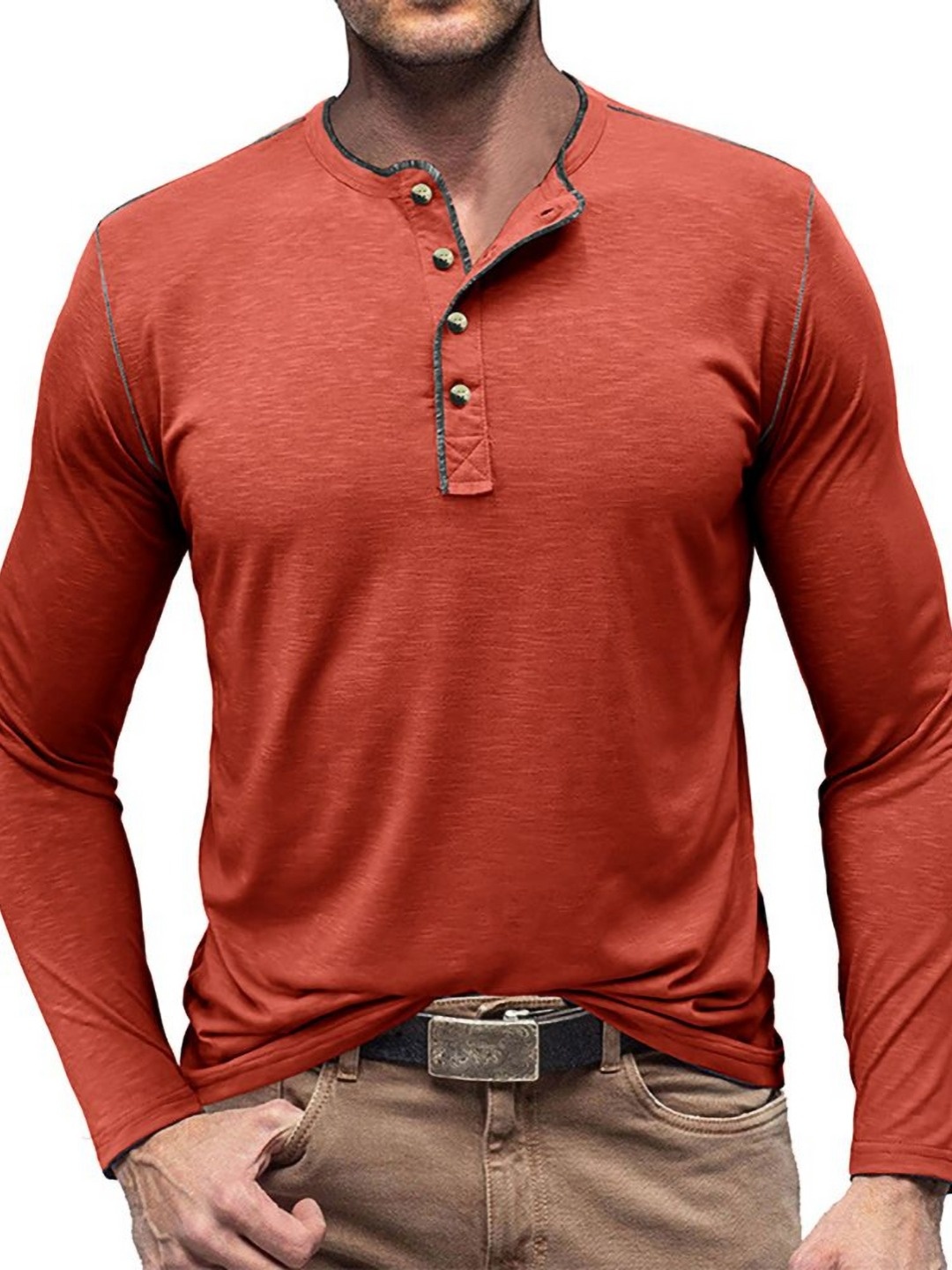 

StyleCast x Revolte Men T-shirt, Red