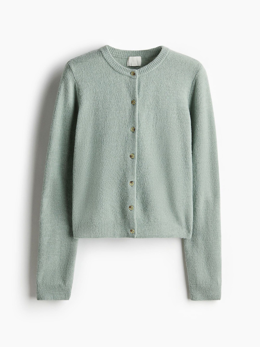 

H&M Knitted Cardigan, Green