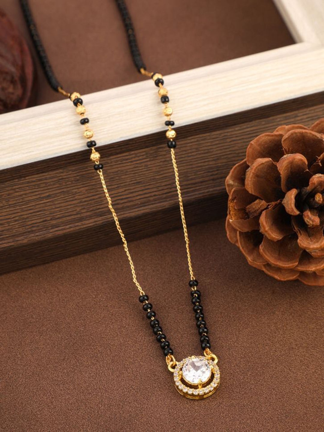

Wynona Gold-Plated Mangalsutra
