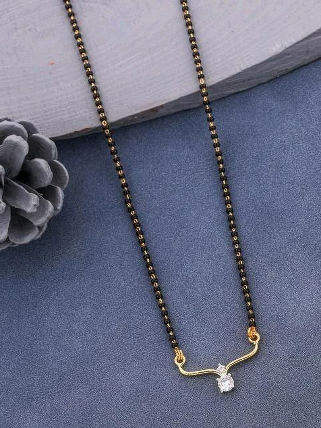 

Wynona Gold-Plated Mangalsutra