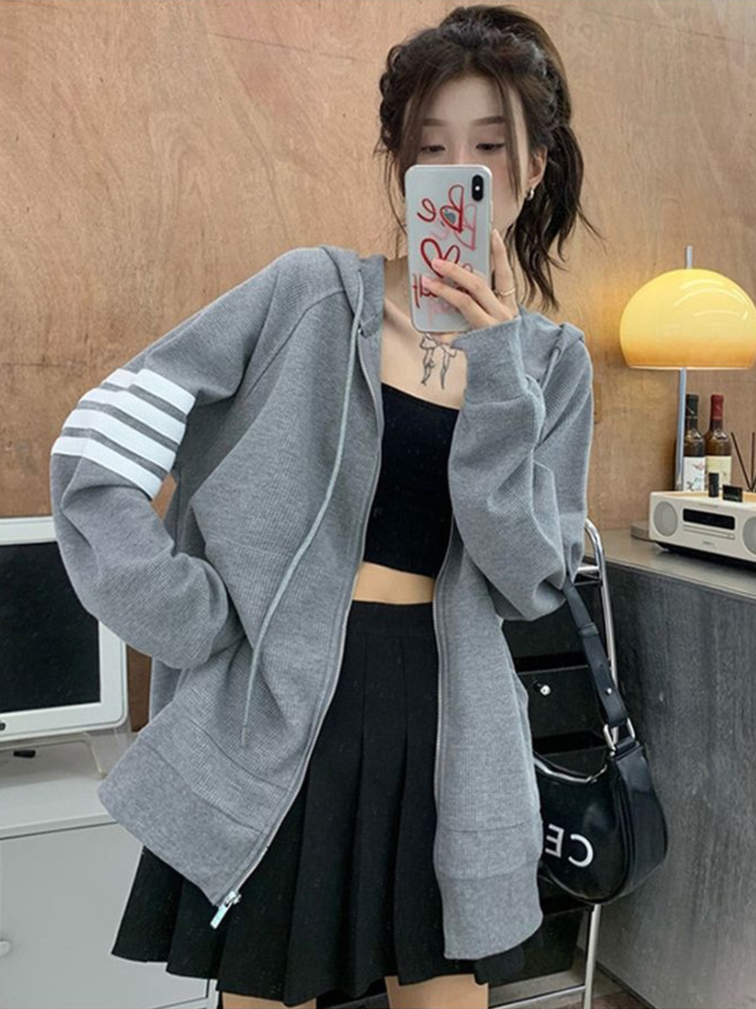 

LULU & SKY Women Sweatshirt, Grey