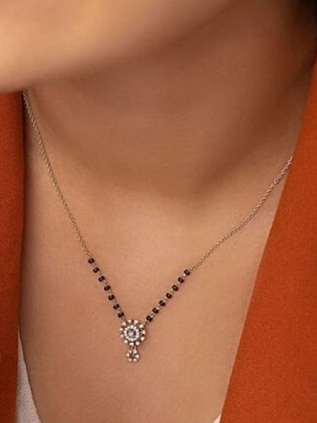 

Wynona Gold-Plated Mangalsutra