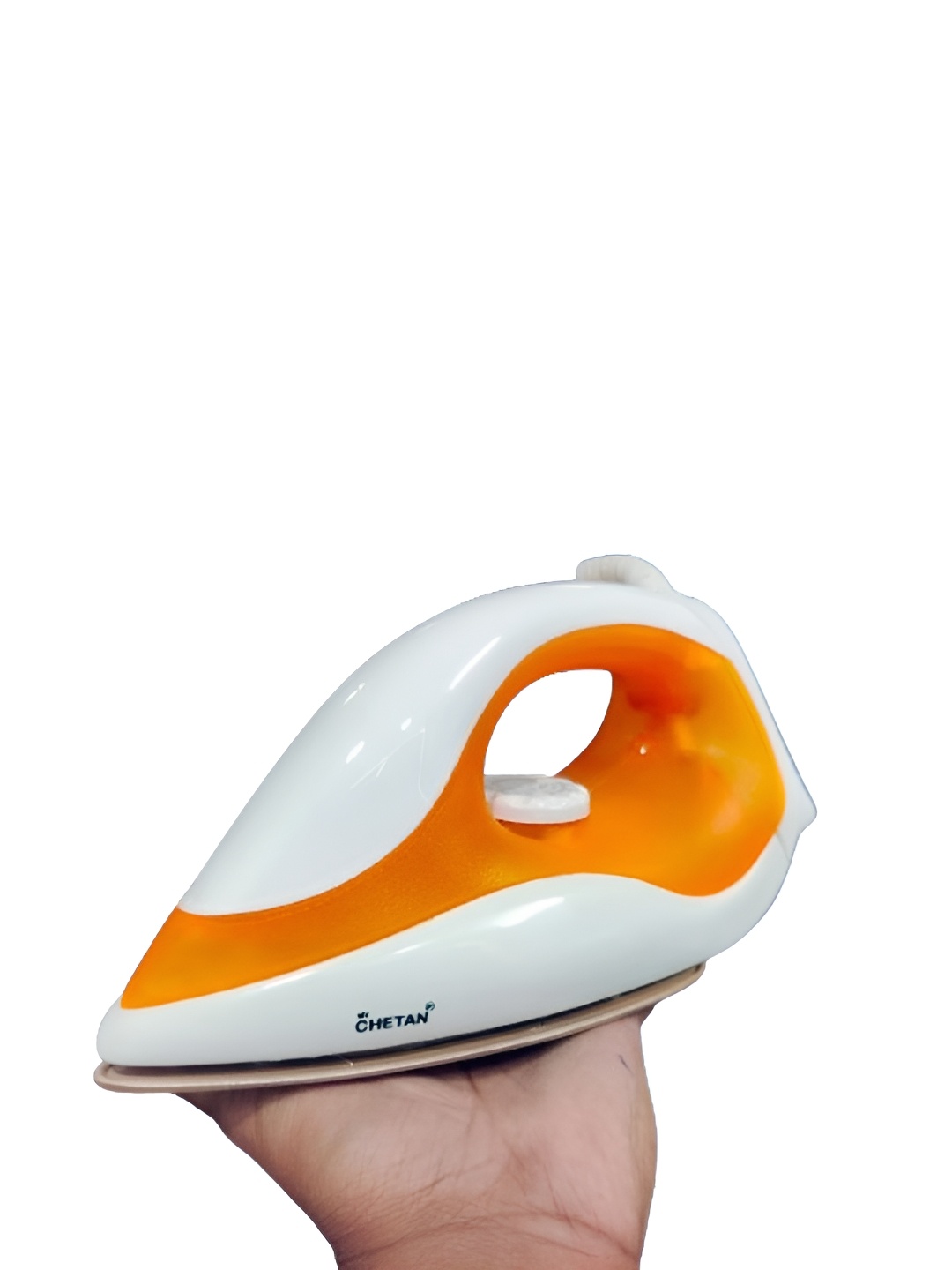 

MyChetan Genie Orange-Color & White Lightweight 750W Dry Iron