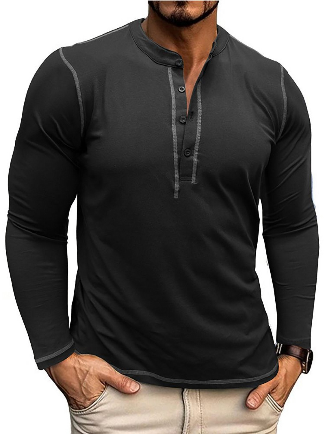 

StyleCast x Revolte Men T-shirt, Black