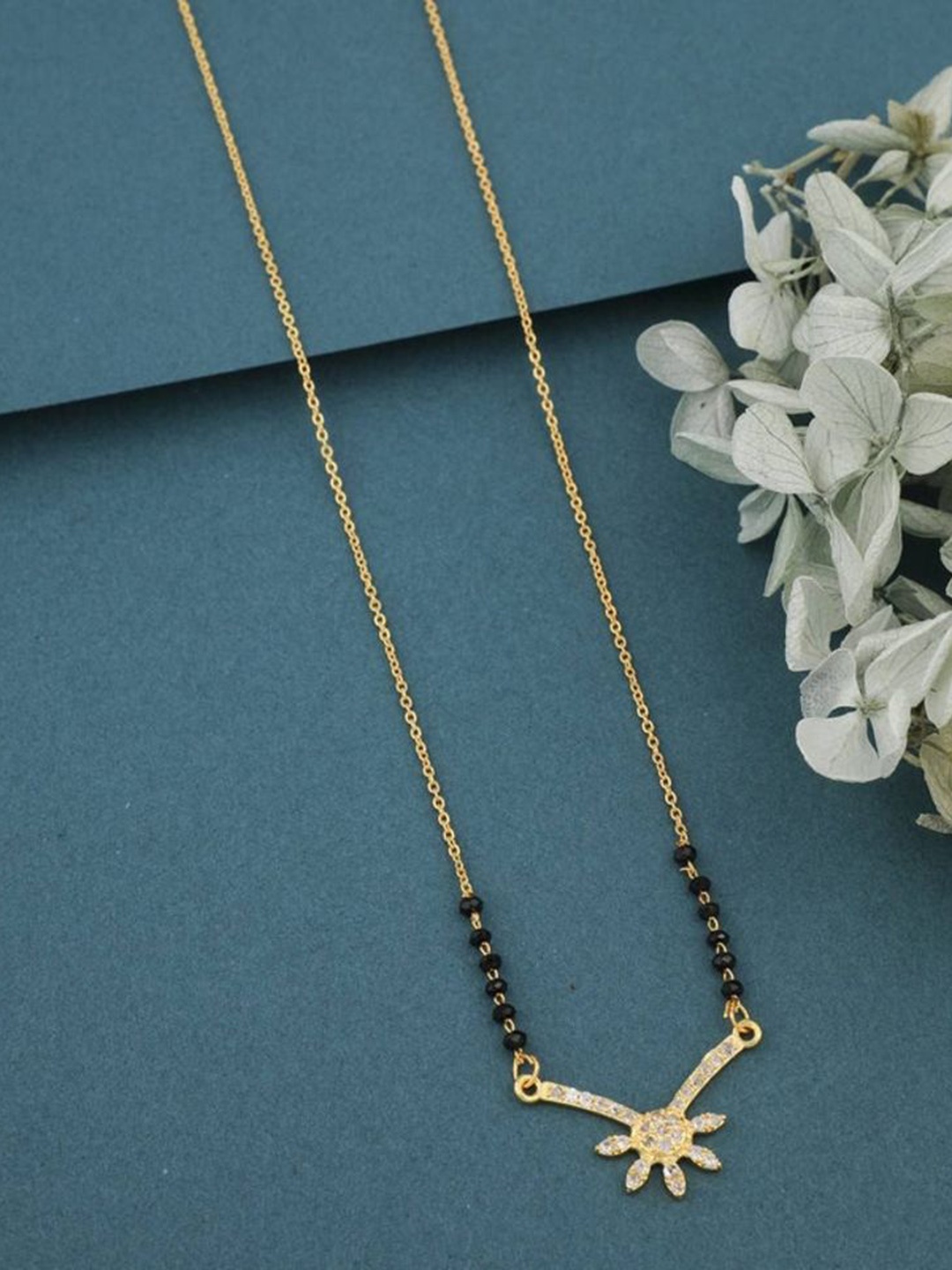 

Wynona Gold-Plated Mangalsutra