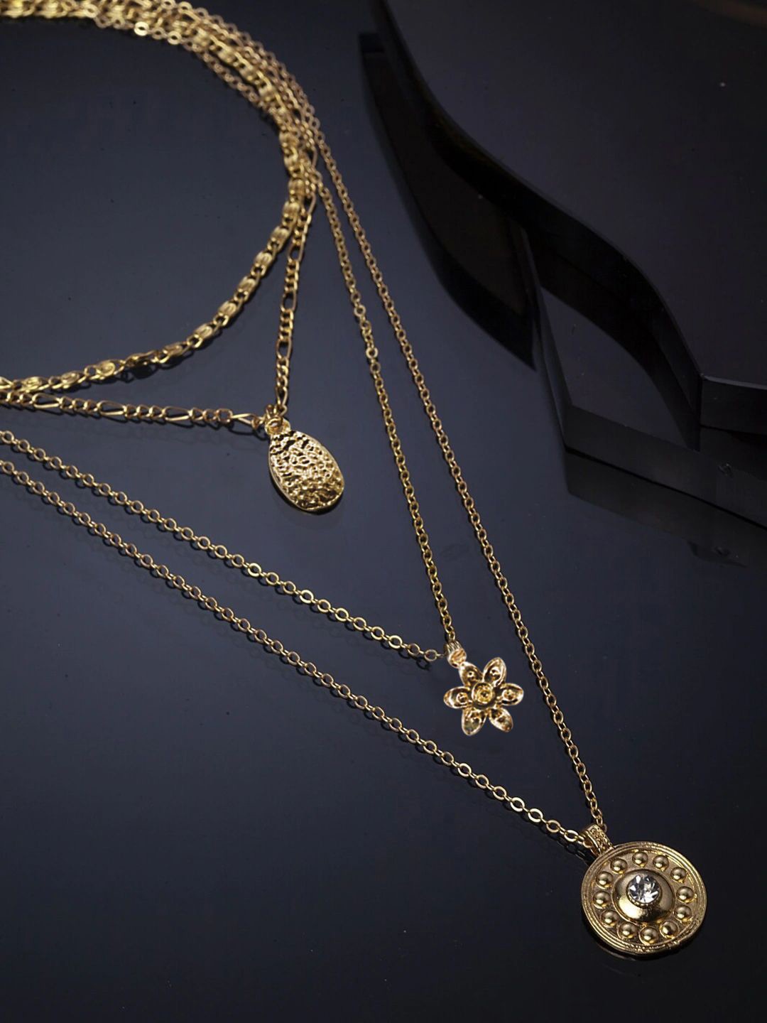 

DressBerry Layered Necklace, Gold