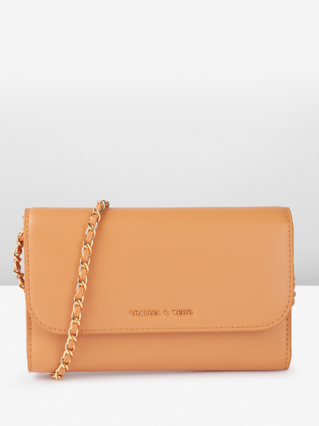 

CHARLES & KEITH Women Envelop Wallet, Orange