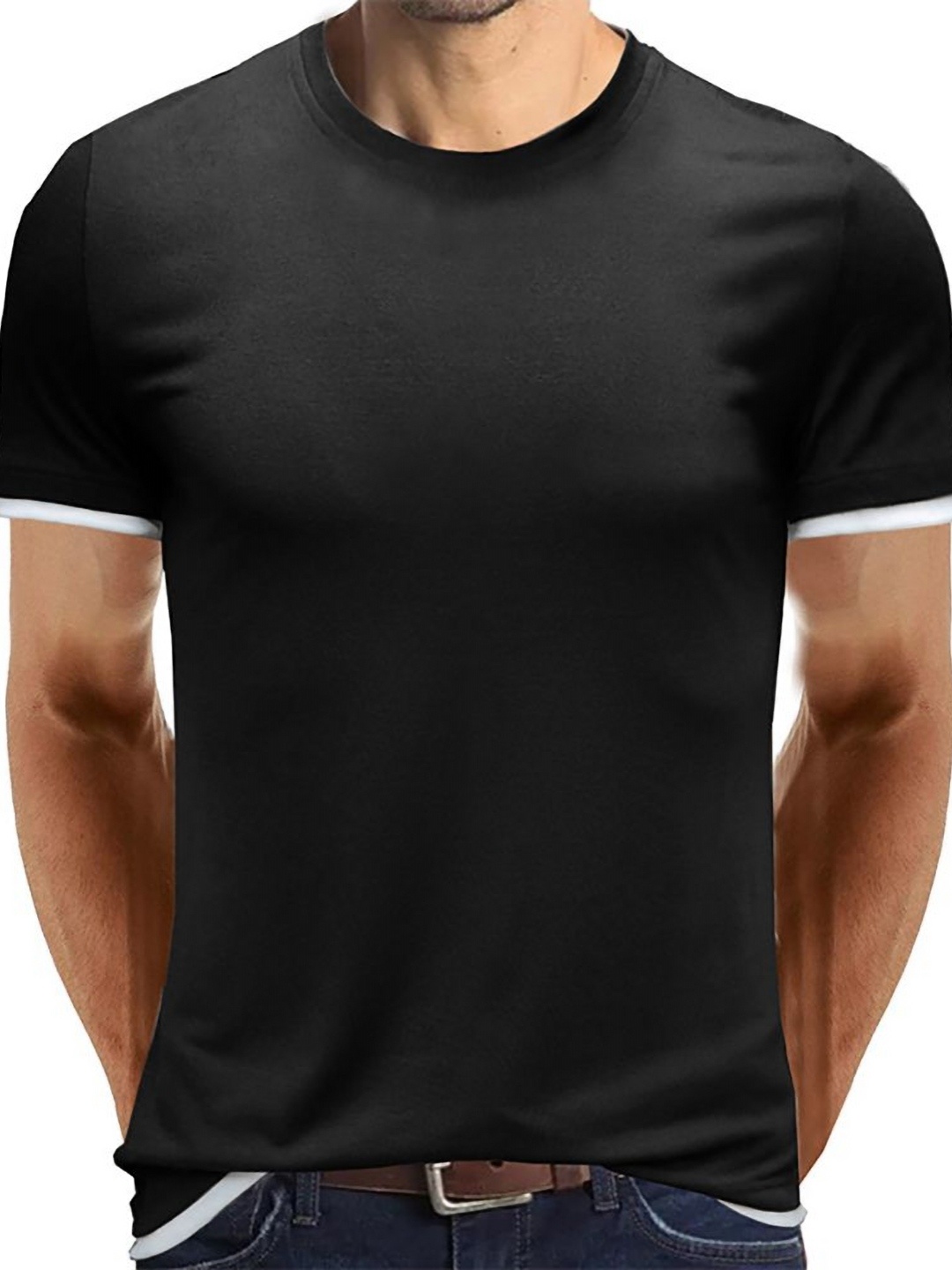 

StyleCast x Revolte Men T-shirt, Black