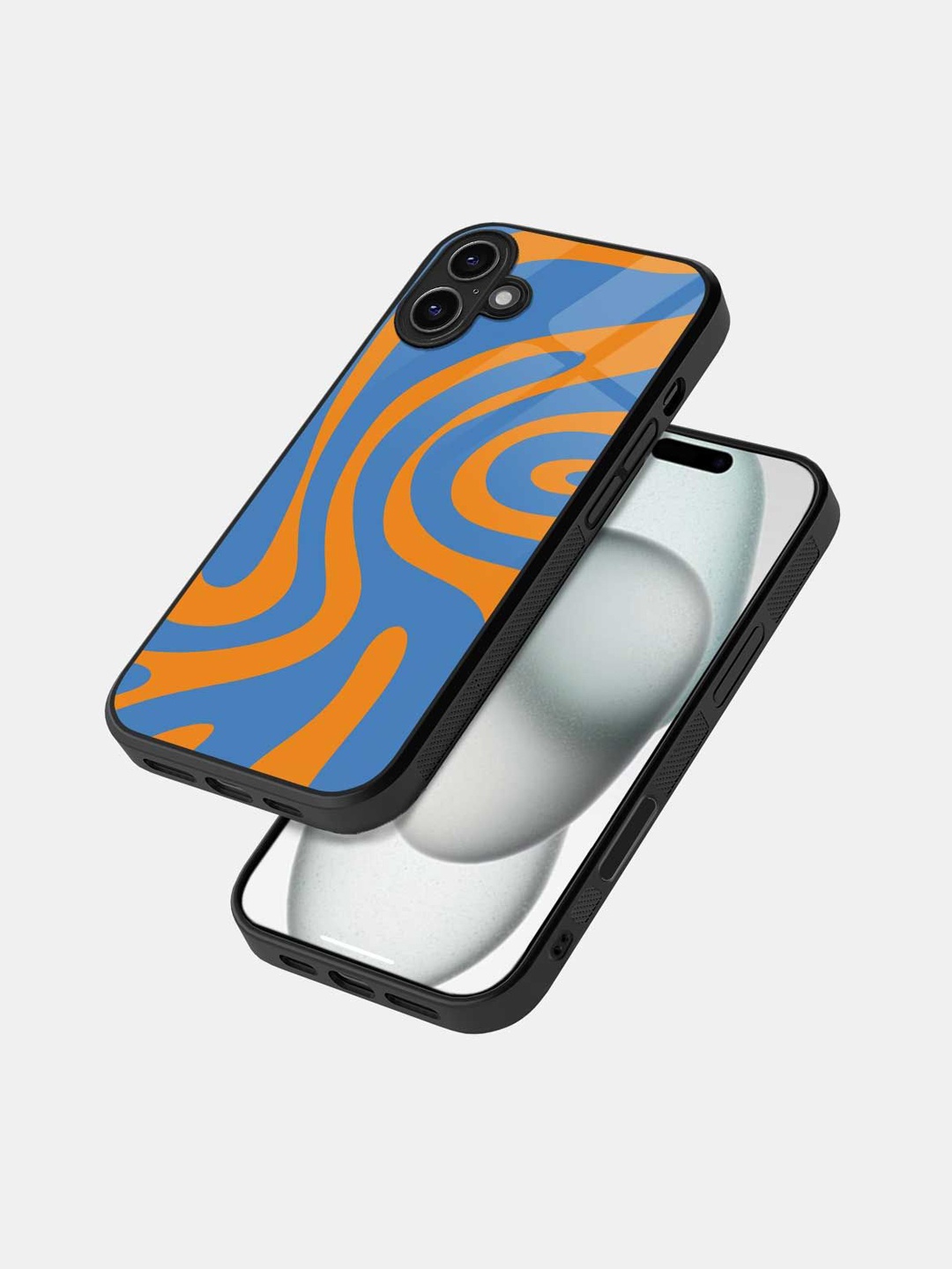 

macmerise iPhone 16 Plus Bumper Case Mobile Accessories, Black