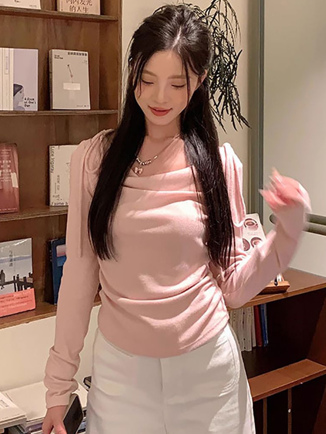 

StyleCast x Revolte Top, Pink