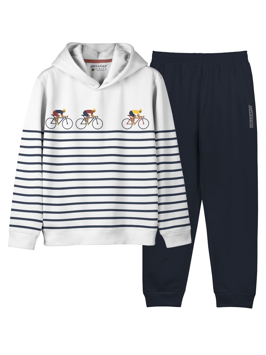 

HELLCAT Girls Printed, White