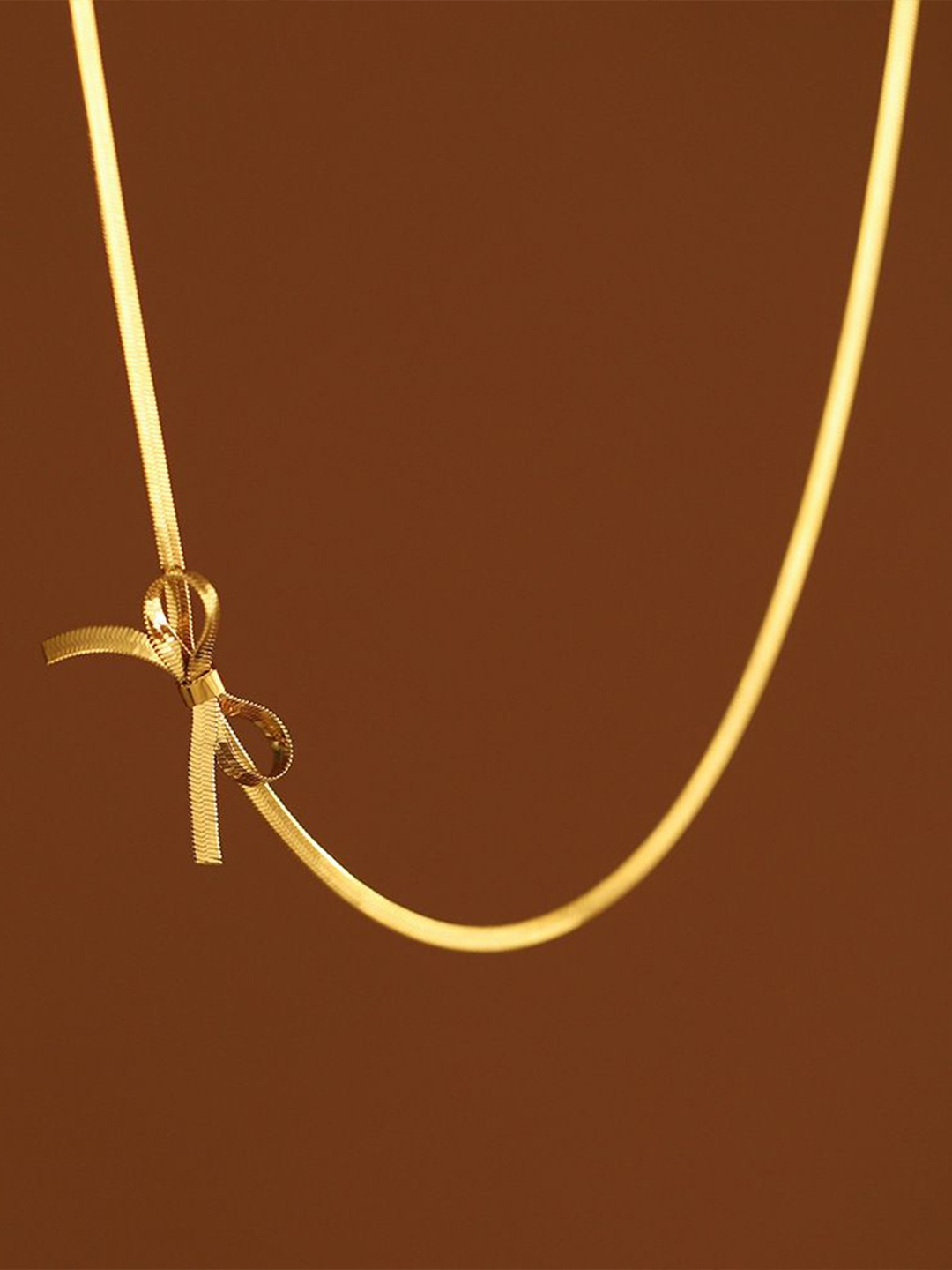 

Just Lil Things Lobster Closure Minimal Chain, Gold