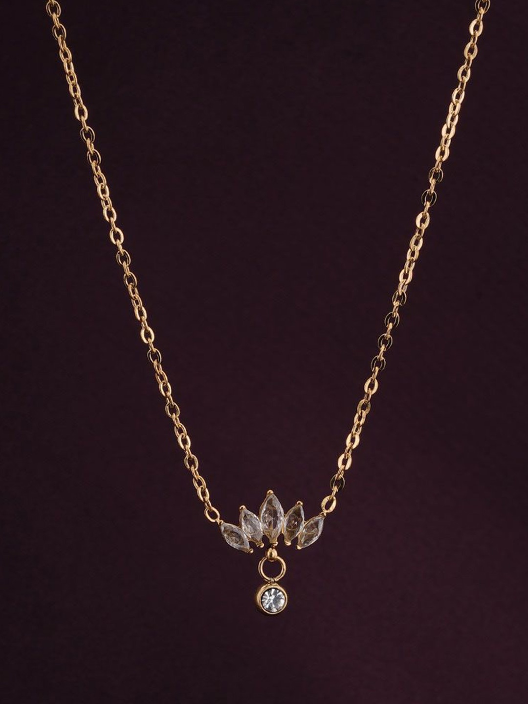 

PALMONAS Gold-Plated Necklace