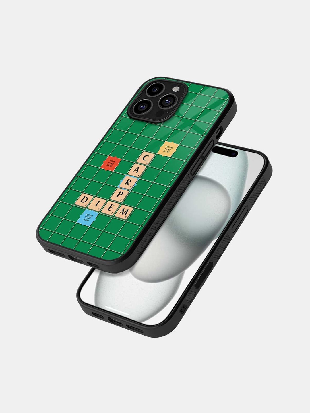 

macmerise Typography Printed iPhone 16 Pro Max Bumper Case Mobile Accessories, Black