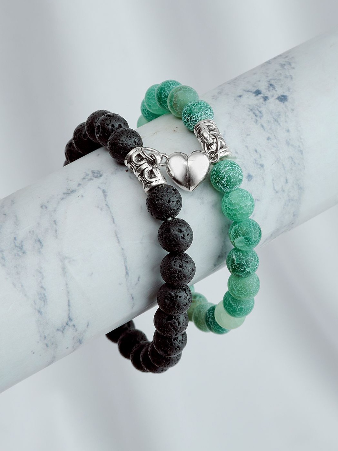 

JOKER & WITCH Women Wraparound Bracelet, Silver