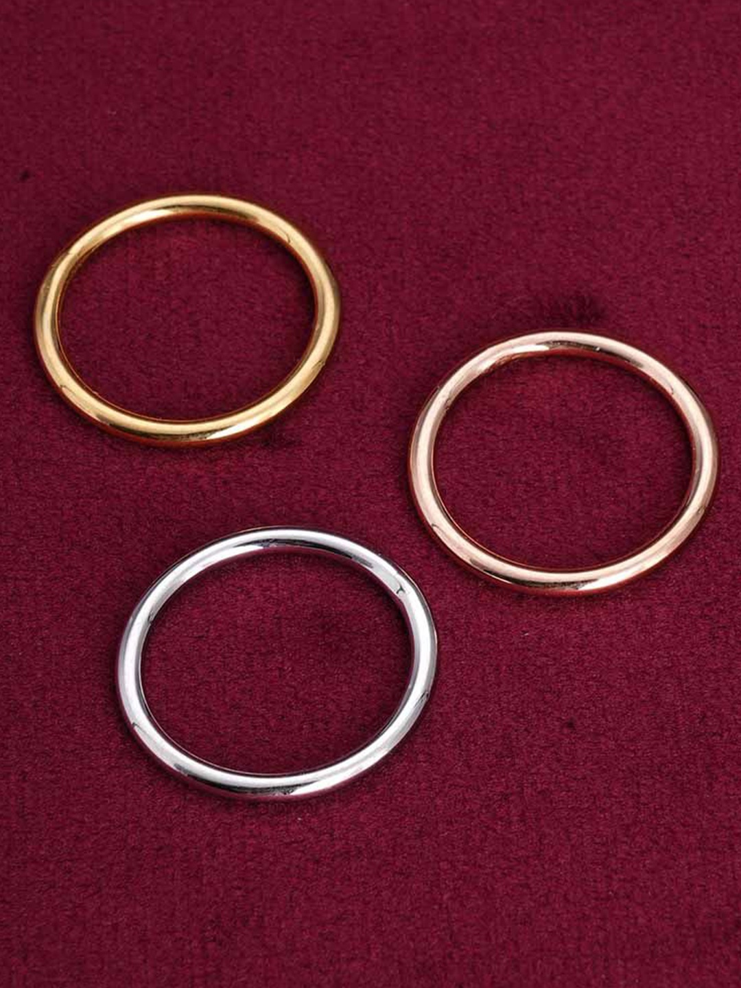 

PALMONAS Gold Plated Stacking Ring