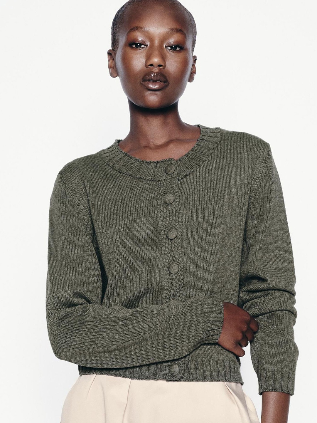 

LULU & SKY Women Cardigan, Grey