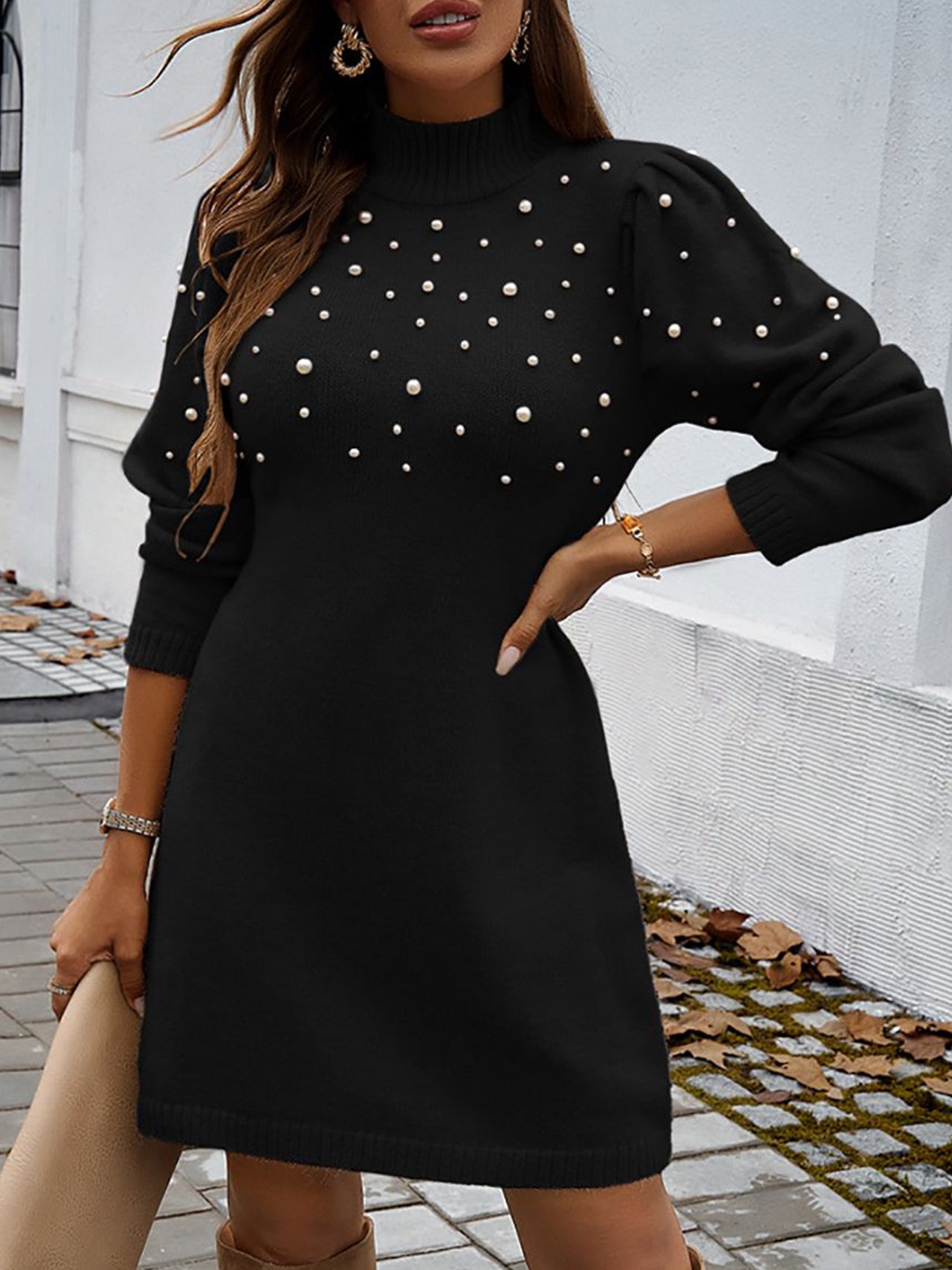 

StyleCast x Revolte Bodycon Mini Dress, Black